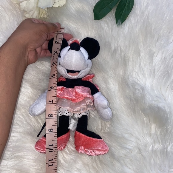 Disney 100 years of Magic Minnie Mouse Pink Hat and Dress Plush - Picture 16 of 17